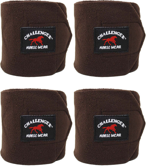Horse Equine Tack Set of 4 Soft Fleece Grooming Leg Polo Wraps 95TS01