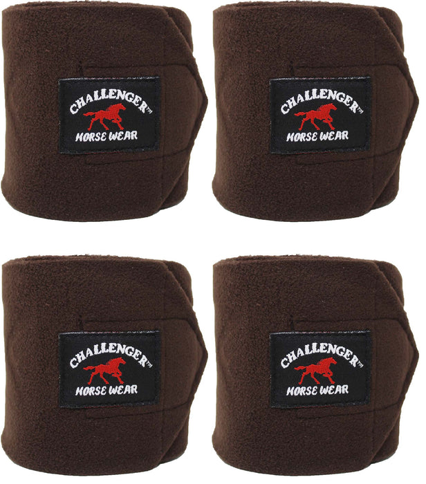 10ft Horse Grooming Leg Polo Wrap Set of 4 Soft Fleece 95R