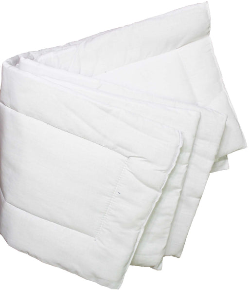Horse Equine Tack Set of 4 Cushioned Pollyfil Protective Leg Wraps White 95TS03