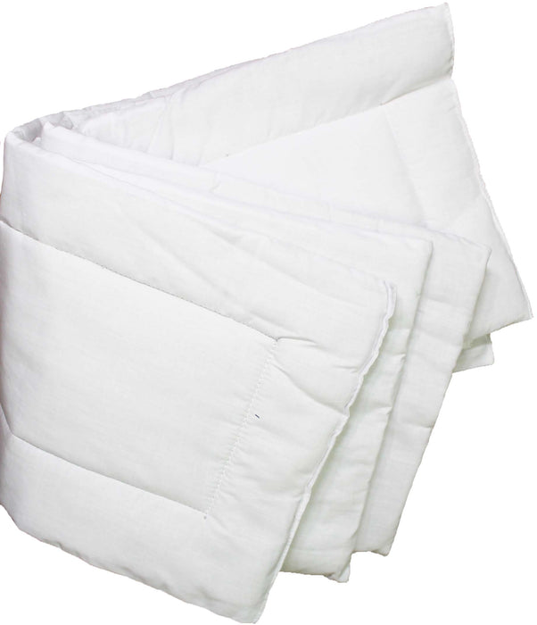 Horse Equine Tack Set of 4 Cushioned Pollyfil Protective Leg Wraps White 95TS03