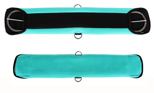 Horse Girth Soft Padded Neoprene Turquoise Western Riding Saddle Cinch 9719