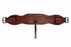 34" Western Leather Flank Cinch 5" Wide Tooled Center w/ Billets Brown Horse Tack