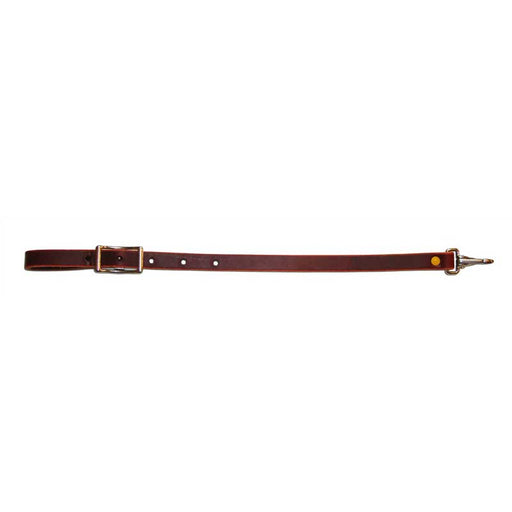 Horse Western Latigo Leather Back Cinch Connector Strap Snap 975B6013