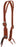 Horse Harness Leather Adjustable Split Ear Headstall Bridle w/ Tie Ends 975H330