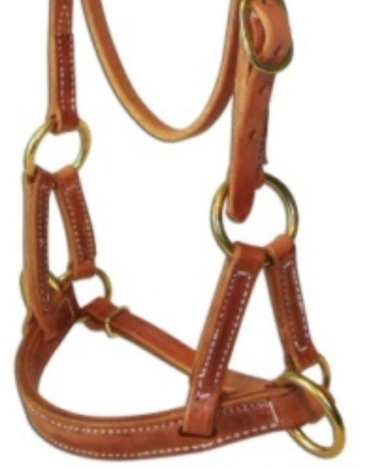 Horse Amish Made In USA Western Leather Sidepull Bridle 975H4015