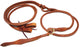 Horse Challenger  Western Hermann Oak Harness Leather Rounded Romel Reins 975H550Rein