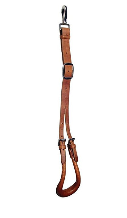Horse Western Tack Challenger USA Hermann Oak Leather Adjustable Crupper Rustproof Hardware 975H7005