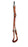 Horse Western Tack Challenger USA Hermann Oak Leather Adjustable Crupper Rustproof Hardware 975H7005