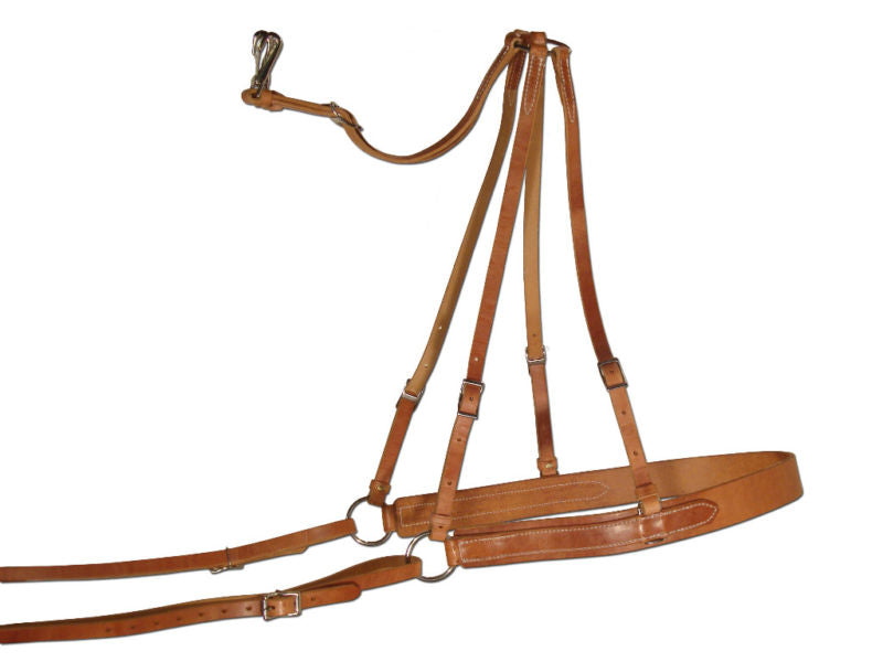 Mule Horse Challenger Western American Leather Mule Breeching Tack 975H7050