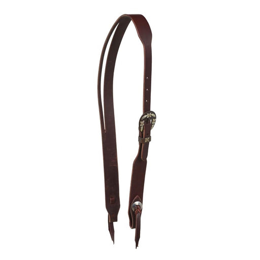 Horse Challenger  Western Latigo Leather Split Ear Headstall 975L11092
