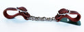 Horse Challenger Made In USA Latigo Leather Curb Chain 975L415