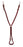 Horse Mahogany Red Challenger Western Working Tack Latigo Leather Double Strap Crupper 975L7000