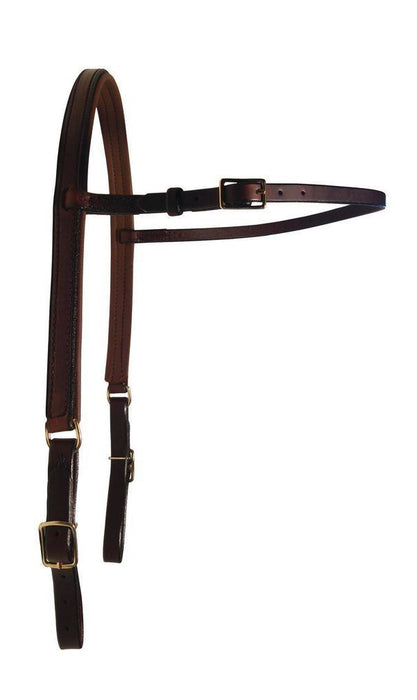 Horse Challenger Made In USA Bridle Leather Padded  Breast Collar 975TB780