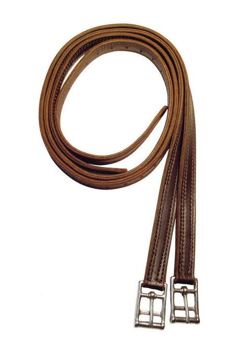 Horse English Challenger Made 55" x 1" Saddle Stirrup Leathers 975TB790