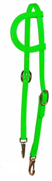 Horse Tack Western PU Vegan Leather Thoroughbred Noseband Bridle Headstall  975BE151