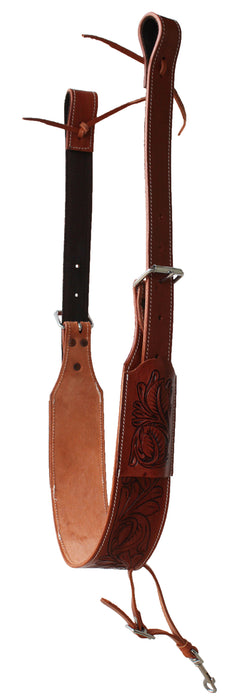 Horse Western Carved Leather Rear Flank Back Cinch Girth Saddle Billets 9774-80