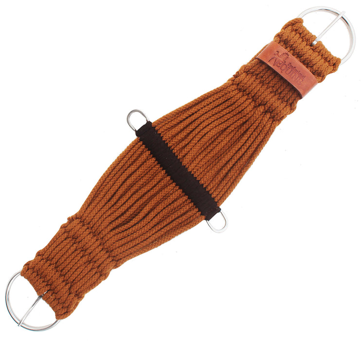 Horse Western  Tack 25-Strand Roper Saddle Cinch Brown 9785-24