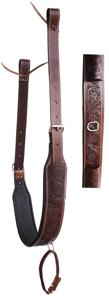 Challenger Horsewear 34" Nylon, Back Cinch, Brown