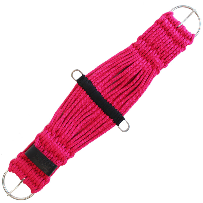 Horse Western  Tack 25-Strand Roper Saddle Cinch Pink 9789