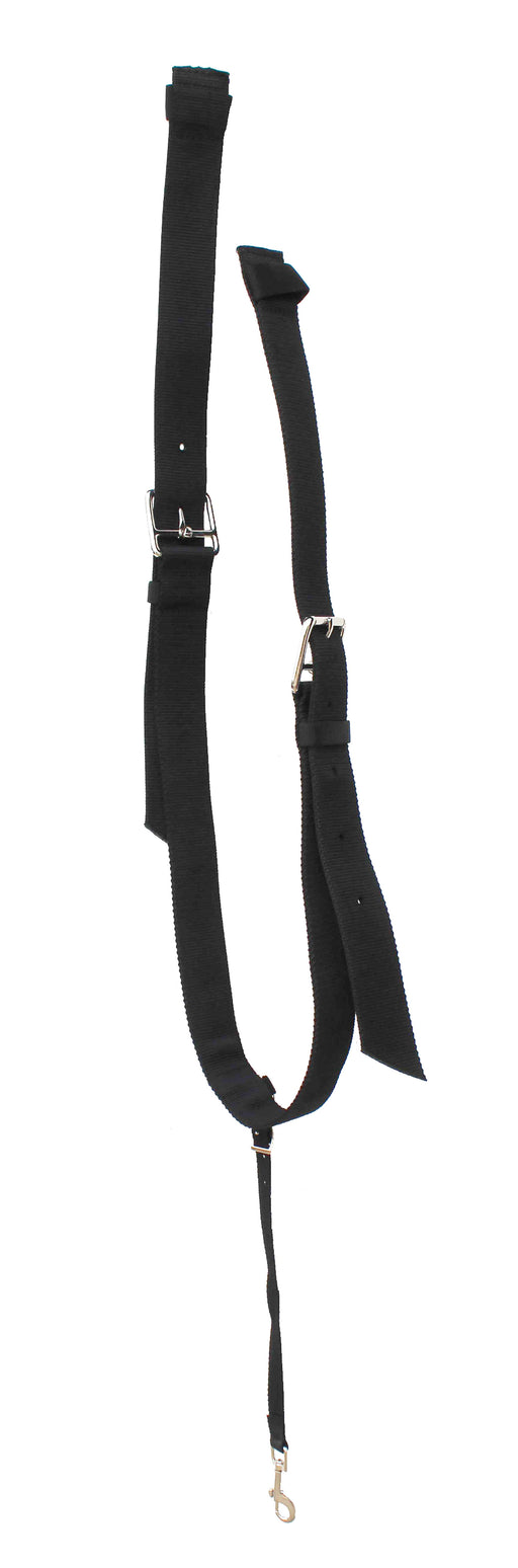 Horse Western Nylon Rear Flank Cinch Set Girth Black Nylon Web Flank Strap 97F01