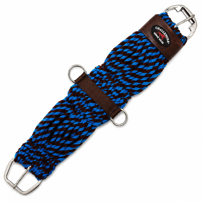Horse Western 27 Strand Double Weave Two-Tone Mohair Straight Cinch 97RT10