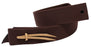 2" Horse Brown Heavy Nylon Tie Strap Western Saddle w/ holes Tack 97S04