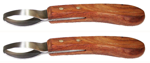Lot of 2 Horse Oval Steel Hoof Hoof Care Farrier Tool 98408