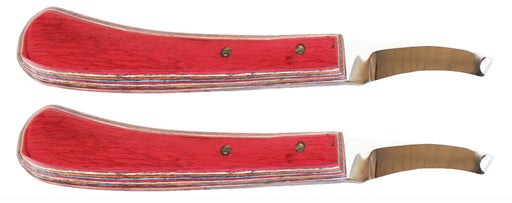 Lot of 2 Horse Farrier Left Handed SS Hoof Wood Handle 984100