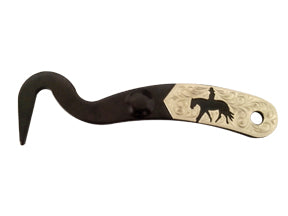 Horse Care Farrier Tool BS MAGNETIC HOOF PICK WITH WESTERN  MOTIF 98424