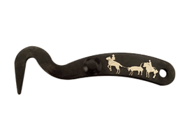 Horse Care Farrier Tool BS MAGNETIC HOOF PICK WITH TEAM ROPING MOTIF 98429