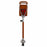 Lightweight Outdoor Adjustable Hiking Golf Seat Stick Spectator Folding Chair Chestnut Leather w/ Plaid Inlay 98458PL