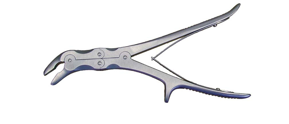 Equine Horse Surgery Stille-Luer Bone Rongeur 9" Angled Double Action 98466