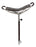 Farrier Adjustable Outdoor Golf Sport Spectator Folding Chair Seat Stick 98471