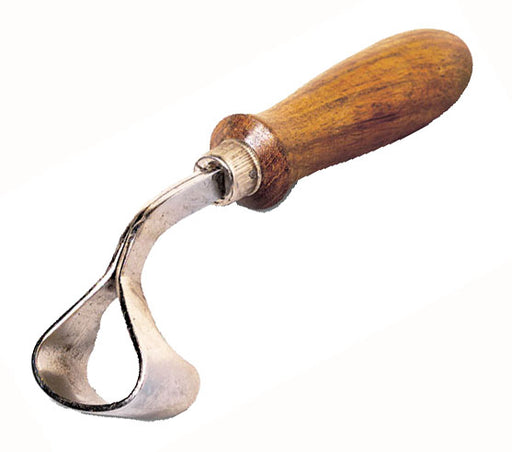 Horse Farrier Knife Tool Swiss Hoof Oval Loop  Sharp Edge Steel Blade 98474