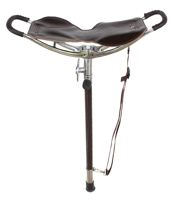 Horse Farrier Tool Adjustable Outdoor Chair Golf Spectator Seat Stick 98476