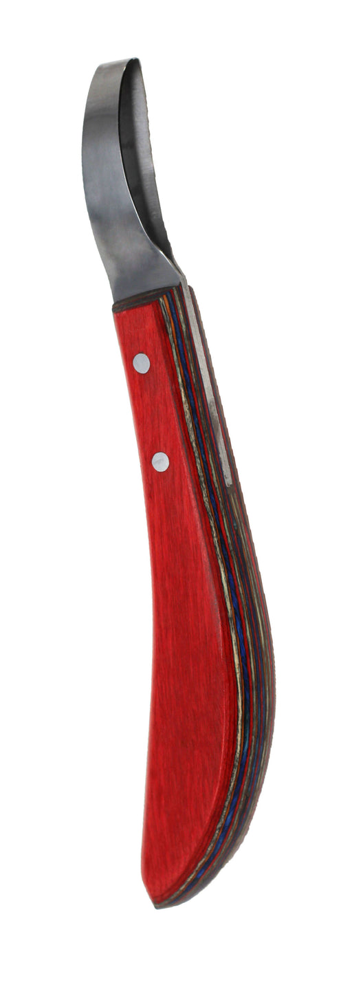 Horse Farrier Tool SS Wood Handle Equine Grooming Loop Oval Hoof 98485
