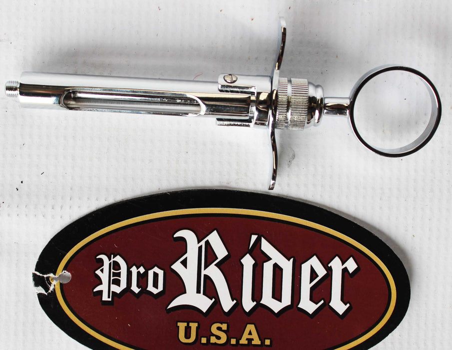 Stainless Steel Horse Farrier Tool Manual Aspirating Syringe Equine Care 98486