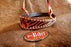 Horse Show Bridle Western Leather Barrel Racing Tack Rodeo Noseband  9906