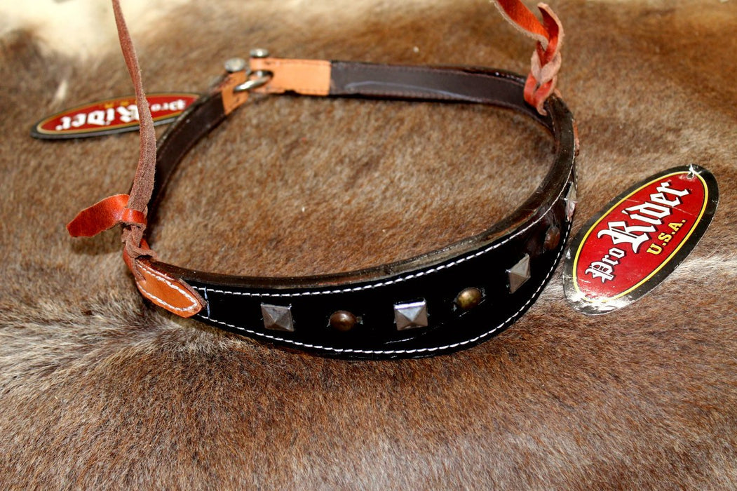 Horse Show Bridle Western Leather Barrel Racing Tack Rodeo NOSEBAND  99183