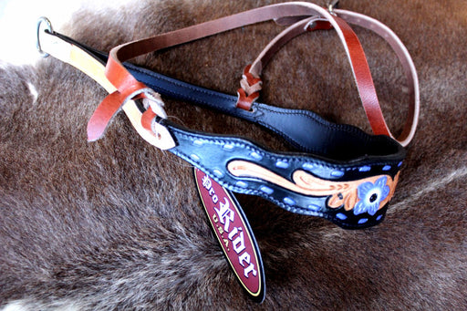 Horse Bridle Western Barrel Racing Tack Rodeo NOSEBAND Purple 99214