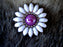 1-1/4" Set of 4 Purple Western Tack Belt Bag Jewelry Conchos Screw BackCO08