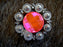 4 Conchos Rhinestone Horse Saddle Western  Berry Pink CO102
