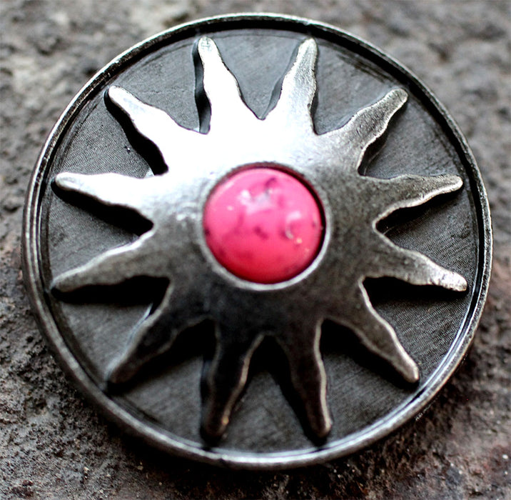 4 Conchos Rhinestone Horse Saddle Western  Pink CO106