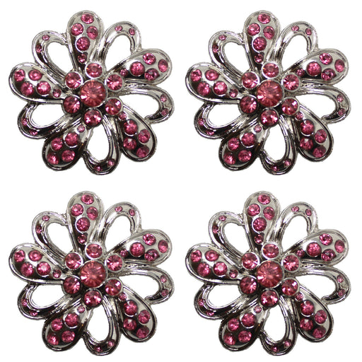 4 Conchos Rhinestone Horse Saddle Western  Crystal CO139