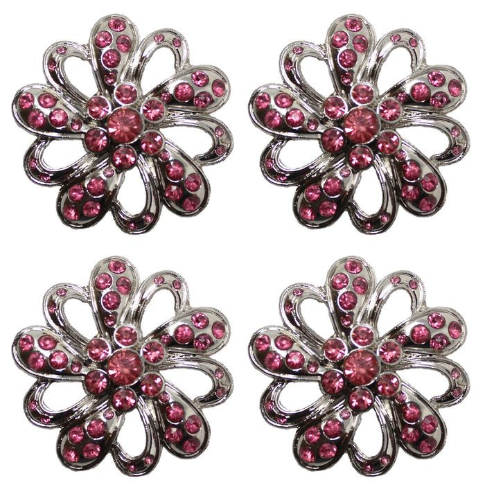 4 Conchos Rhinestone Horse Saddle Western  Crystal CO139