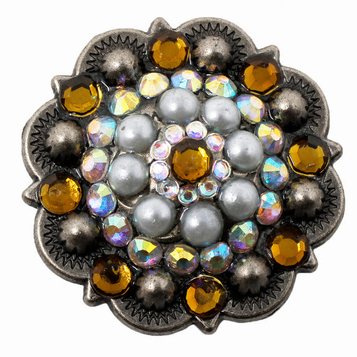 4 Conchos Rhinestone Horse Saddle Western Bridle Berry Co178