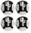 4 Conchos Horse Saddle Western Bridle Headstall Screw Back Silver Cactus CO435