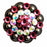 4 Conchos Rhinestone Horse Saddle Western Bridle Berry Pink Co506