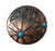 1-1/2" Set of 4 Copper Flower Western Tack Belt Bag Jewelry Decorative Conchos CO544