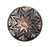 Set of 4 Conchos Western Saddle Tack Copper Engraved Co550